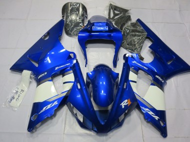 2000-2001 Blue and White Yamaha R1 Fairings Canada