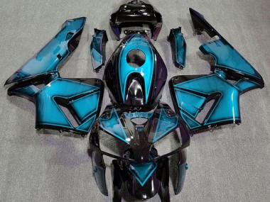 2005-2006 Deep Light Blue Honda CBR600RR Fairings Canada