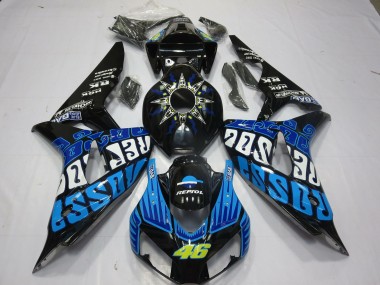 2006-2007 Rossi Blue Gloss Honda CBR1000RR Fairings Canada